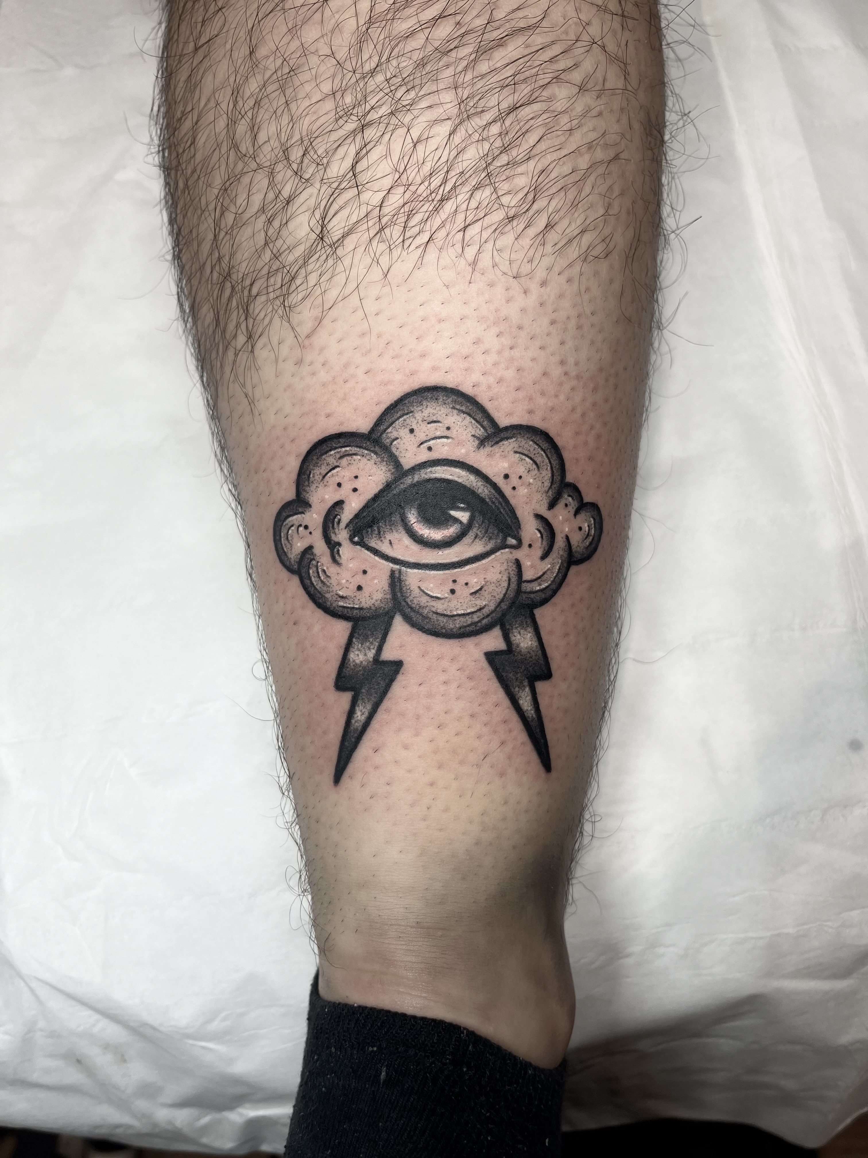 tatouage gravure tempete
